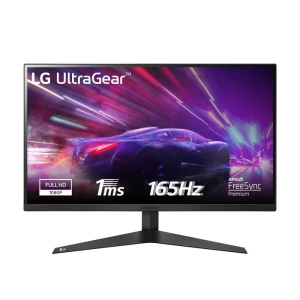 מסך מחשב מקצועי לגיימינג LG 27” UltraGear 1Ms/165Hz/DP/HDMI
